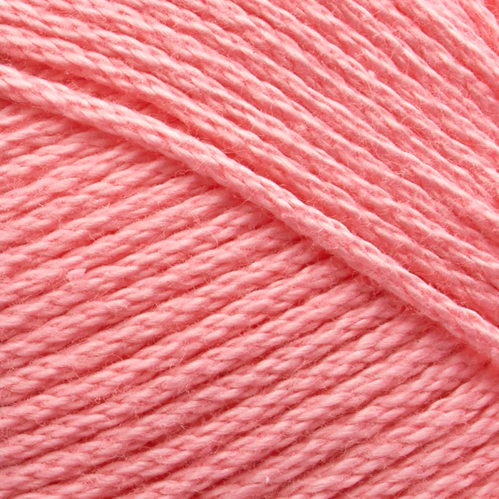 Lion Brand 24/7 Cotton 101 Pink. Mercerized Cotton